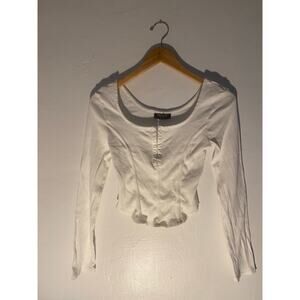 White Crop Top